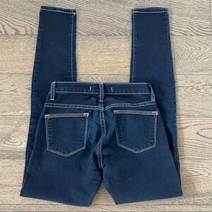 Flying Monkey Dark Wash Mid Rise Skinny Jeans